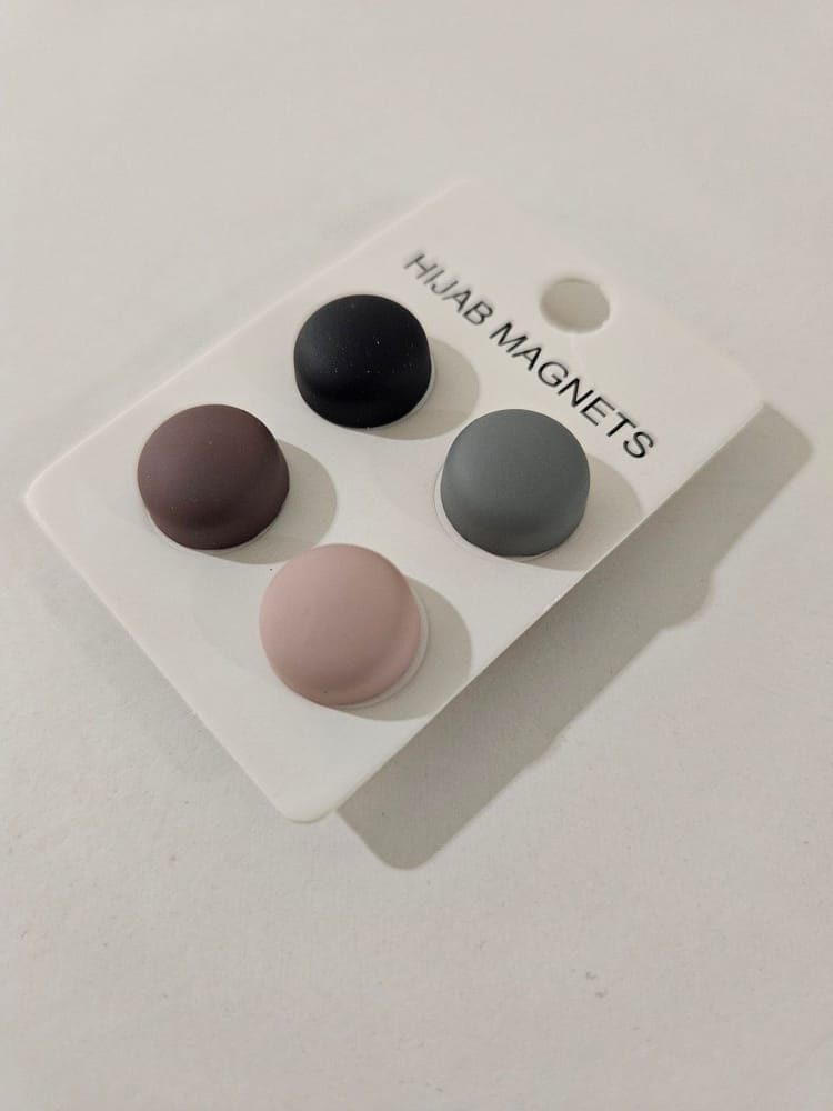 Premium Matte Hijab Magnets — Magnet / Alloy